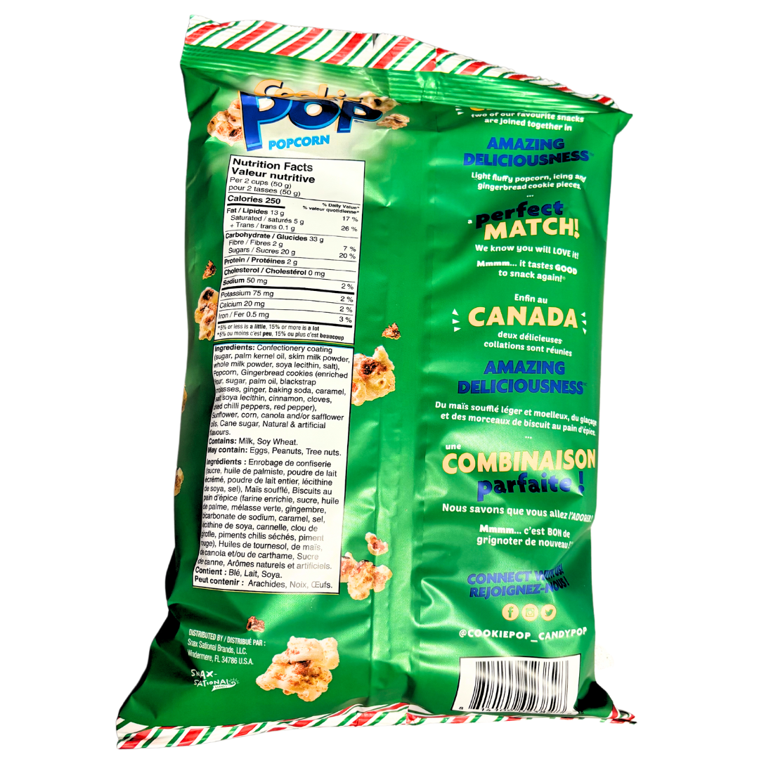 Candy Pop Popcorn Iced Gingerbread (5.25oz) – Sugarush