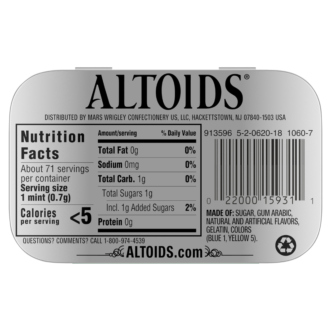 Altoids Spearmint Mints (1.76oz) – Sugarush