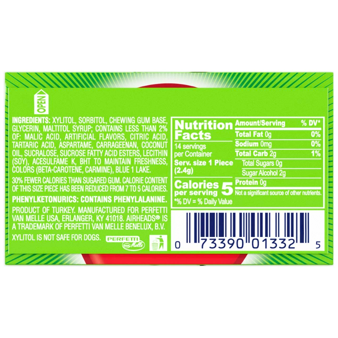 Airheads Gum Watermelon (1.18oz) Secondary image
