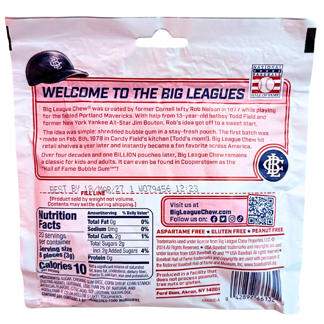Big League Chew Triple Play Tropical (2.12oz)