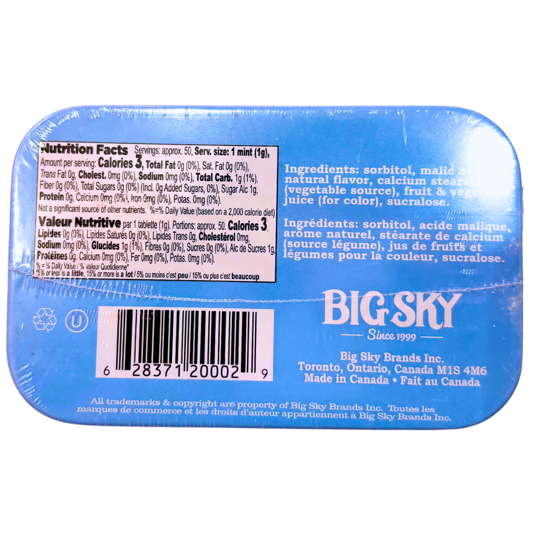 Big Sky Mints Blue Raspberry (1.76oz) Secondary image
