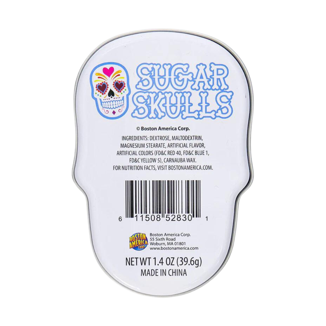 Boston America Sugar Skulls Candy Tin (1.4oz)