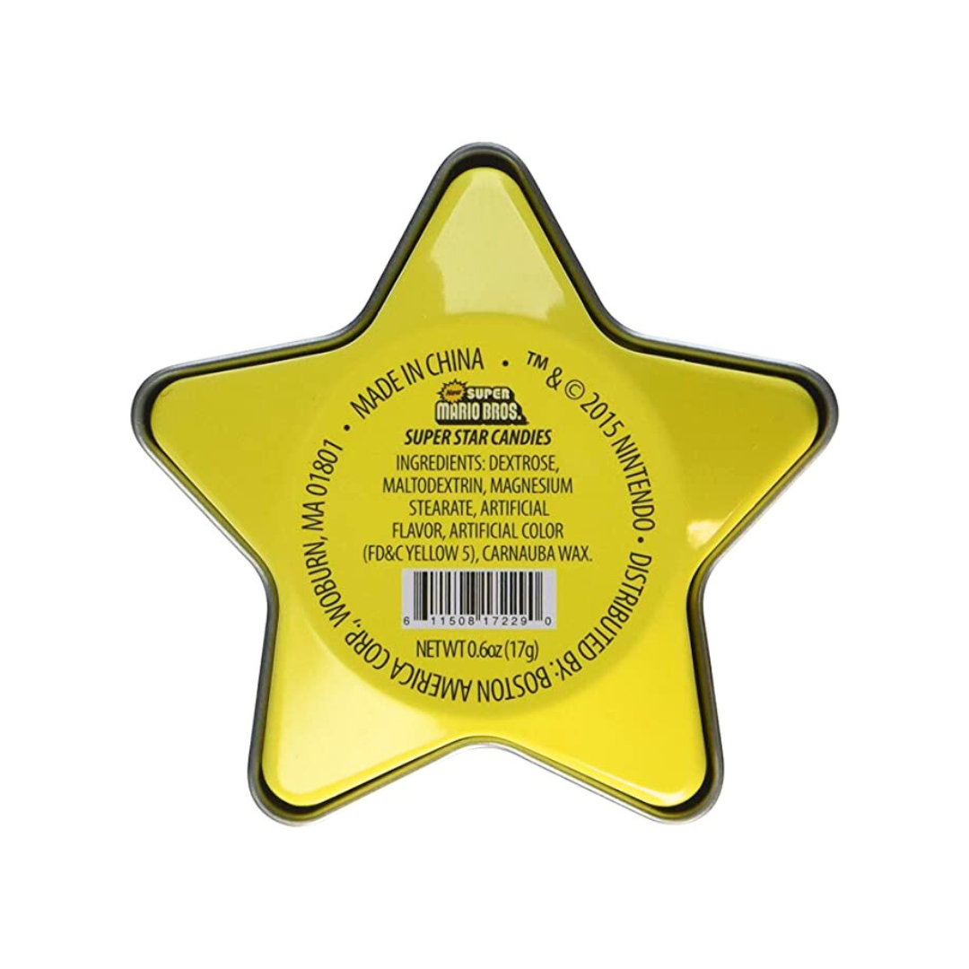 Boston America Mario Super Star Sours (0.6oz) Secondary image