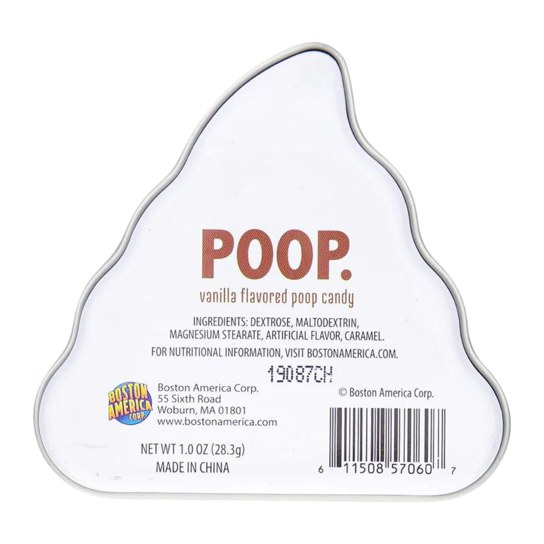 Boston America Poop Candy Tin (1oz) Secondary image
