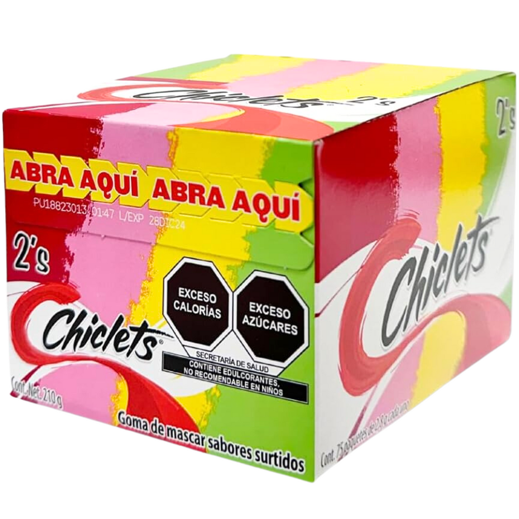 Chiclets Assorted Flavours (0.09oz)