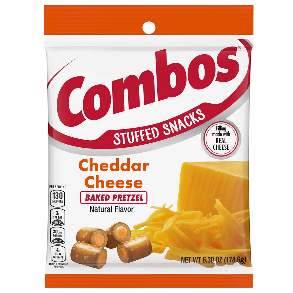 Combos Cheddar Cheese Pretzel Family Size (6.3oz)