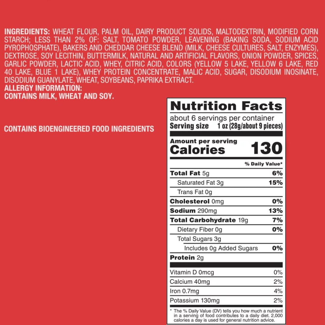 Combos Pizzeria Pretzel Family Size (6.3oz) Secondary image