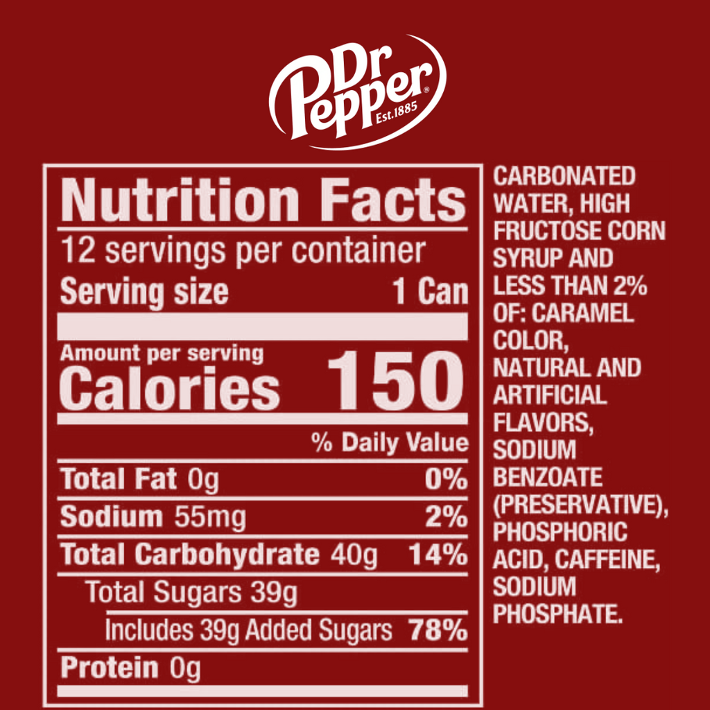 Dr. Pepper Strawberries & Cream Can (12oz)