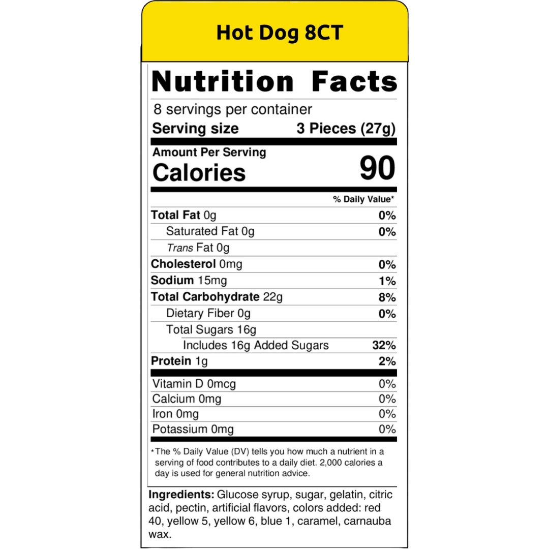Efrutti Hot Dog (0.32oz) Secondary image