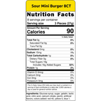 Efrutti Sour Mini Burger (0.32oz)