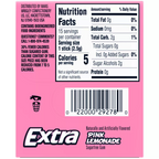 Extra Pink Lemonade Gum (1.43oz)