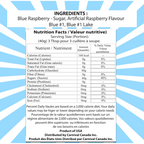 Great Western Floss Sugar Blue Raspberry Cotton Candy Mix (52oz)