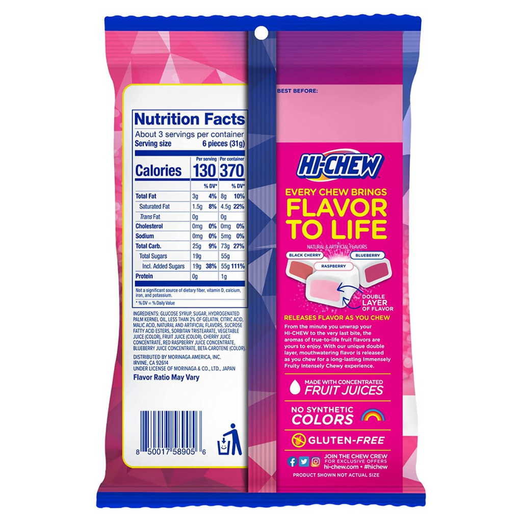 Hi-Chew Berry Mix Peg Bag (3.17oz)