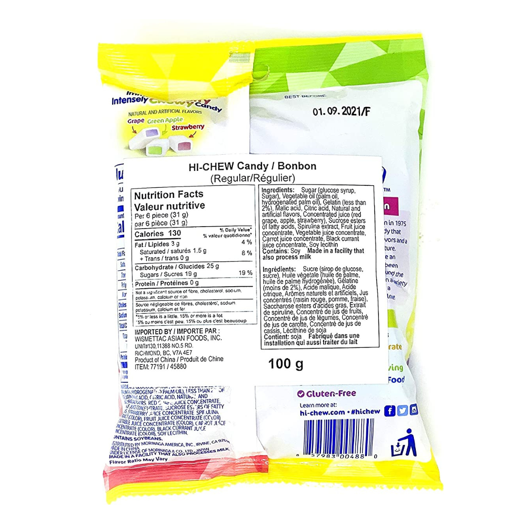 Hi-Chew Original Mix Peg Bag (3.53oz)