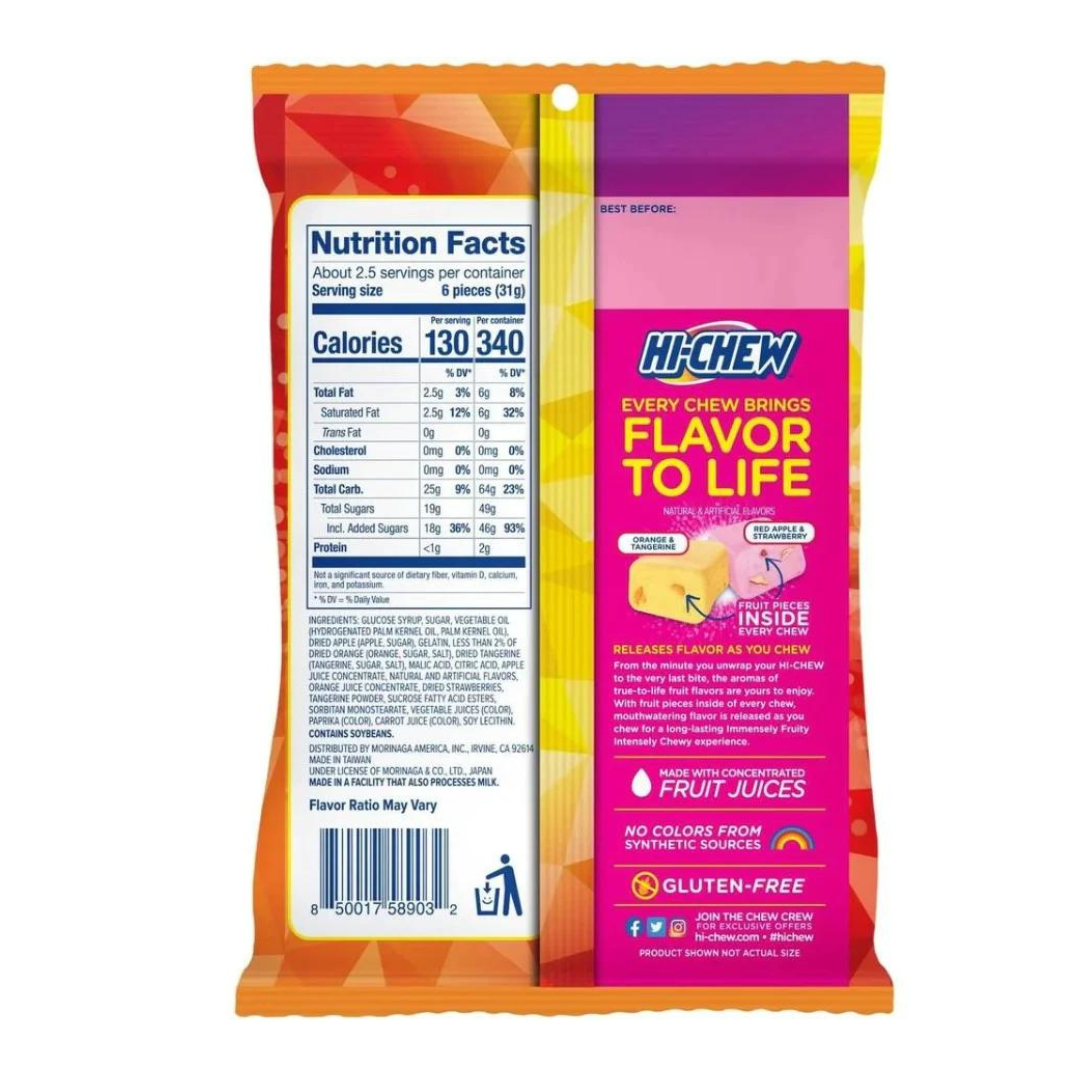 Hi-Chew Sunrise Mix Peg Bag (2.82oz)