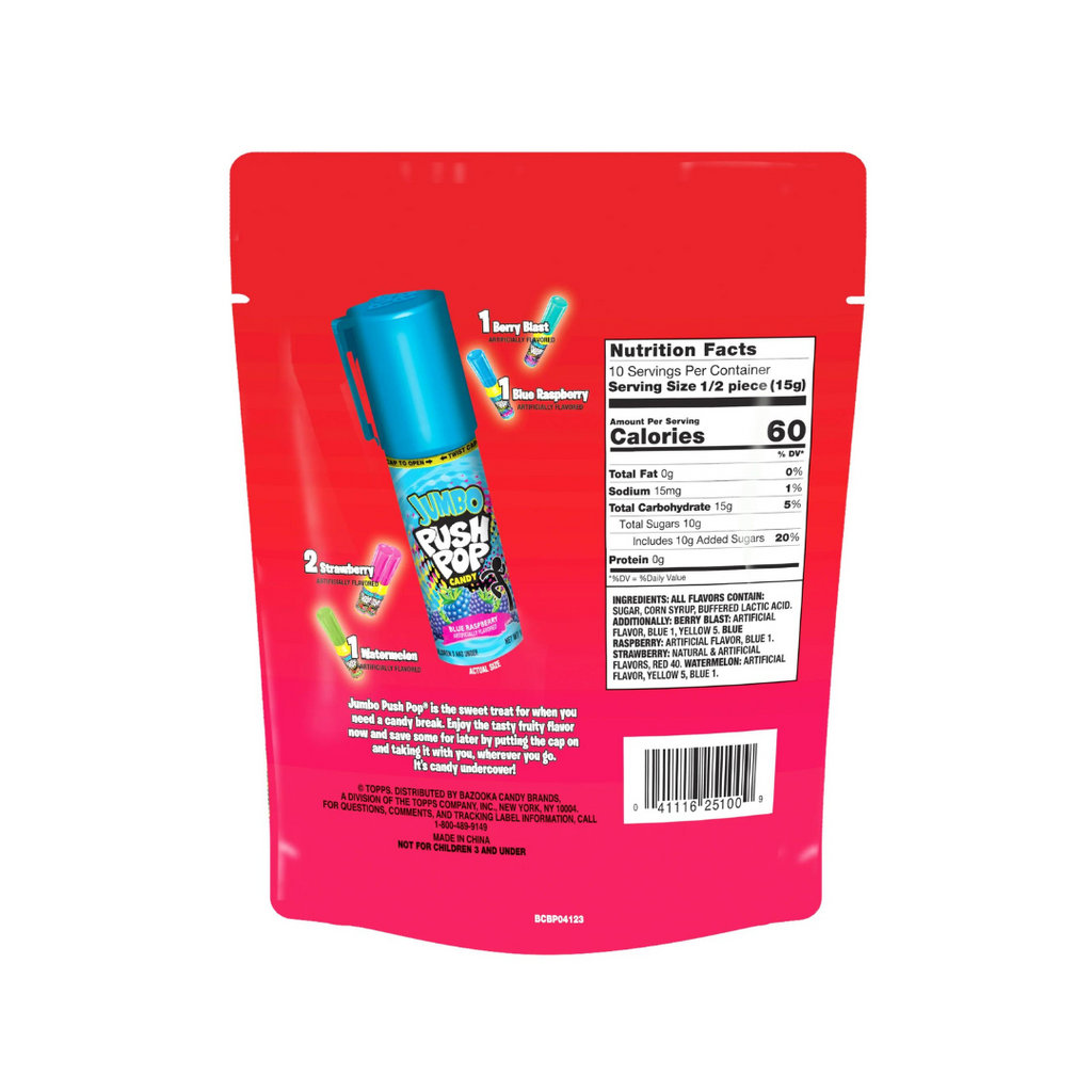 Jumbo Push Pop (1oz)