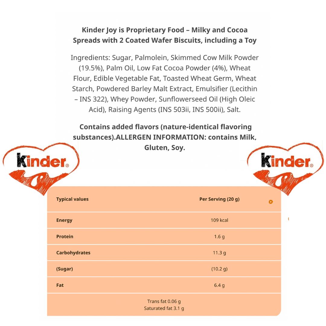 Kinder Joy (0.7oz) Secondary image