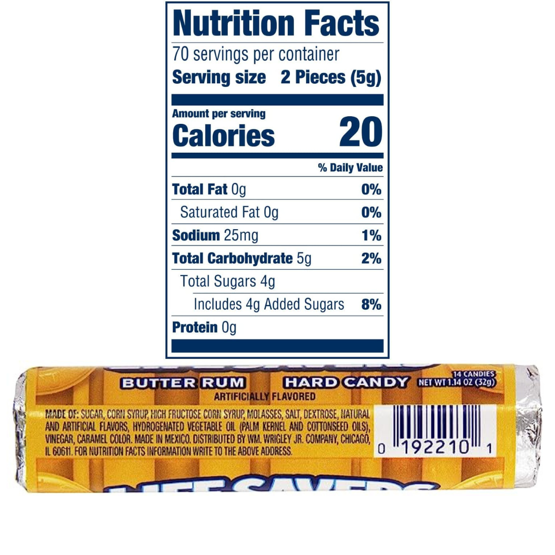 Life Savers Butter Rum (1.14oz)