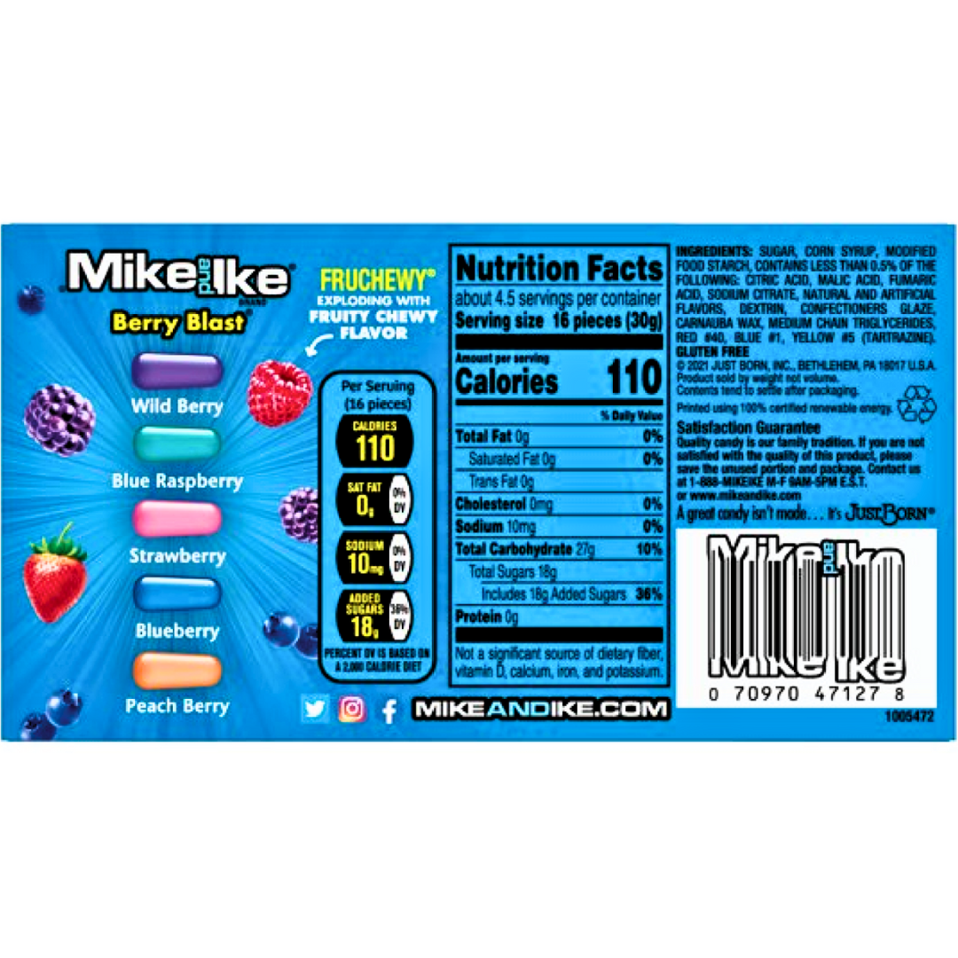 Mike And Ike Berry Blast Theatre Box (1.32oz) Secondary image