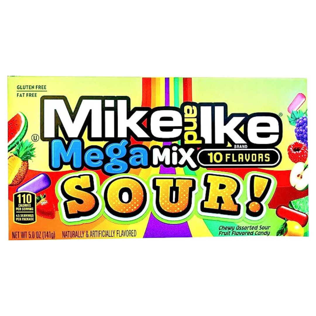 Mike And Mike Mega Mix Sour Theatre Box (5oz)