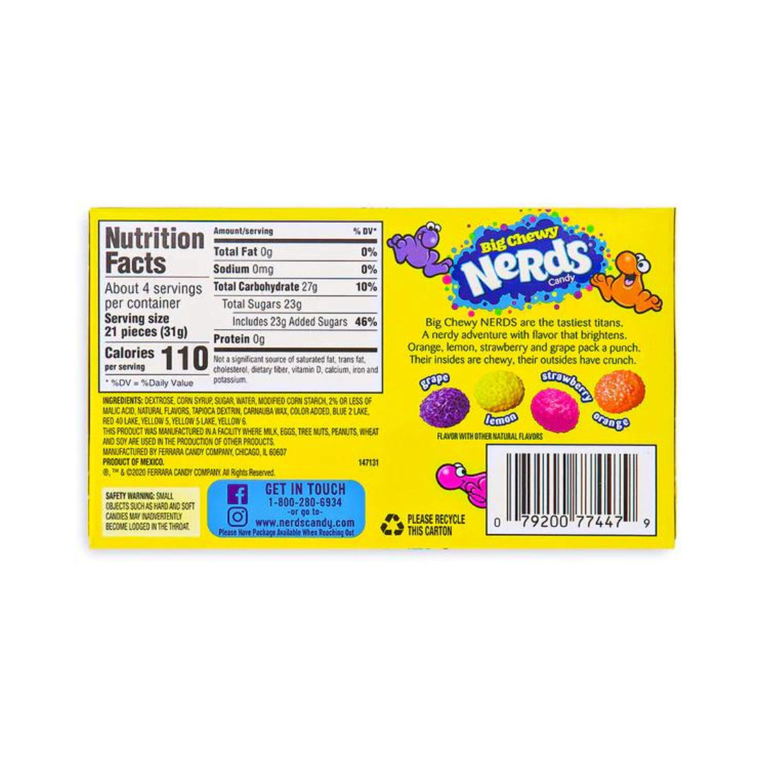 Nerds Big Chewy Theatre Box (4.25oz)