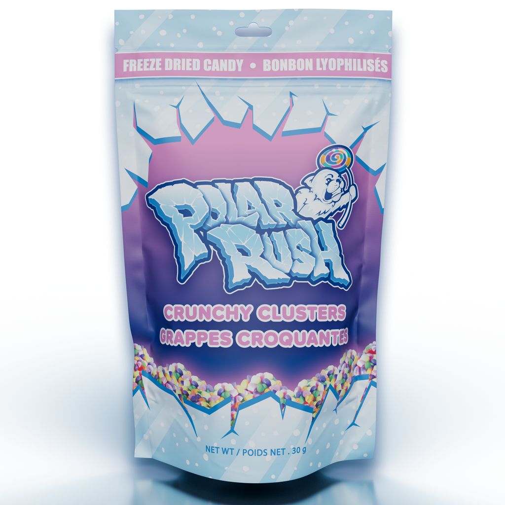 Polar Rush Freeze Dried Candy Crunchy Clusters