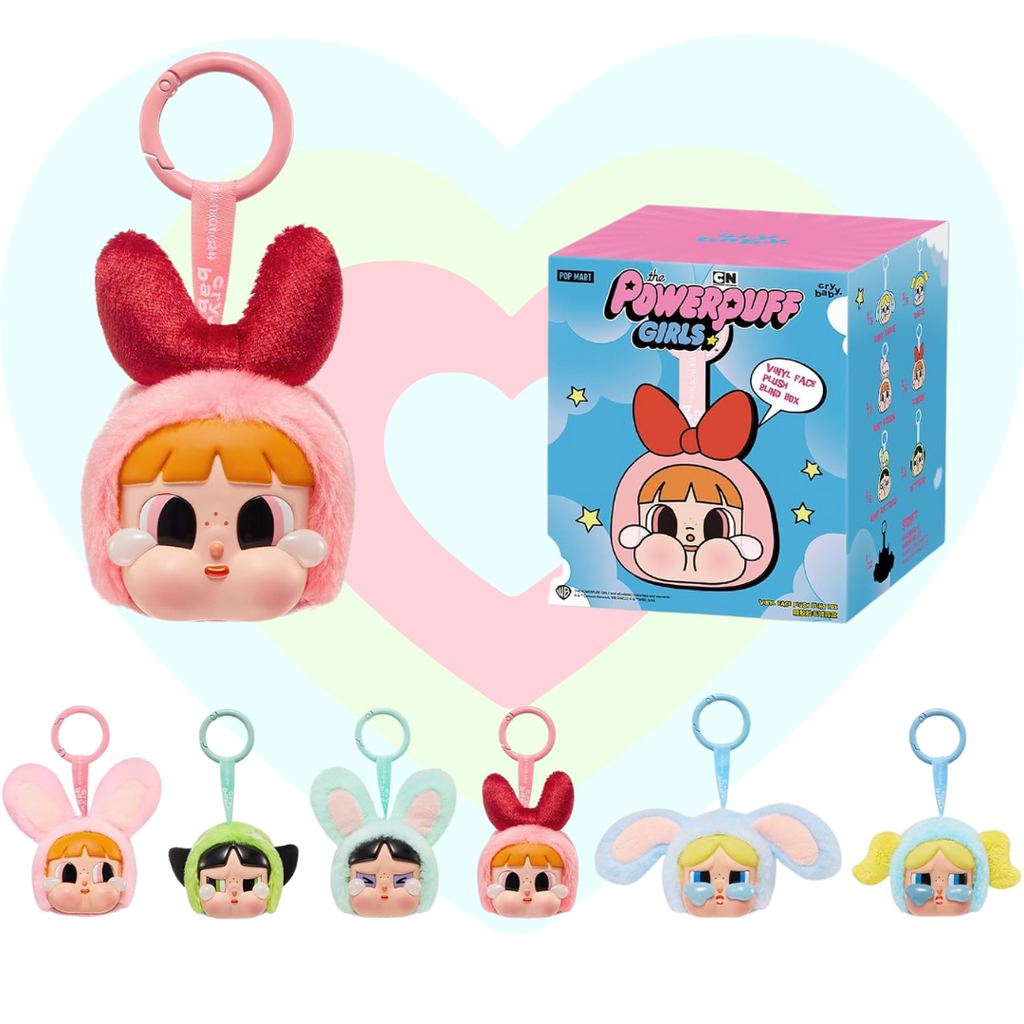 Pop Mart Powerpuff Girls Vinyl Face Plush Blind Box – Sugarush