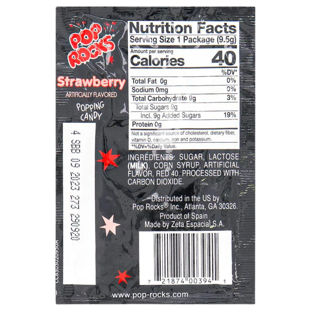 Pop Rocks Strawberry (0.33oz)