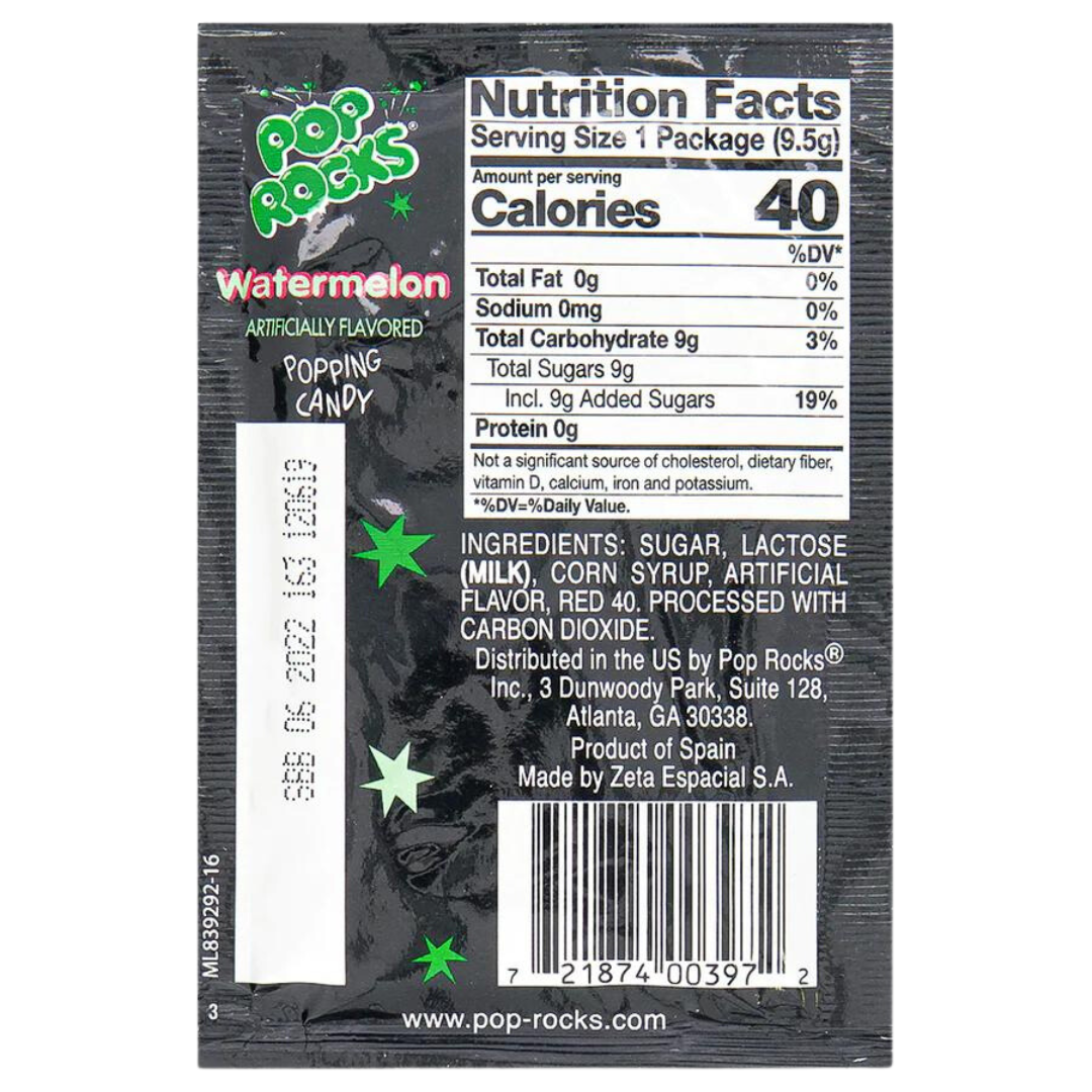 Pop Rocks Watermelon (0.33oz) Secondary image