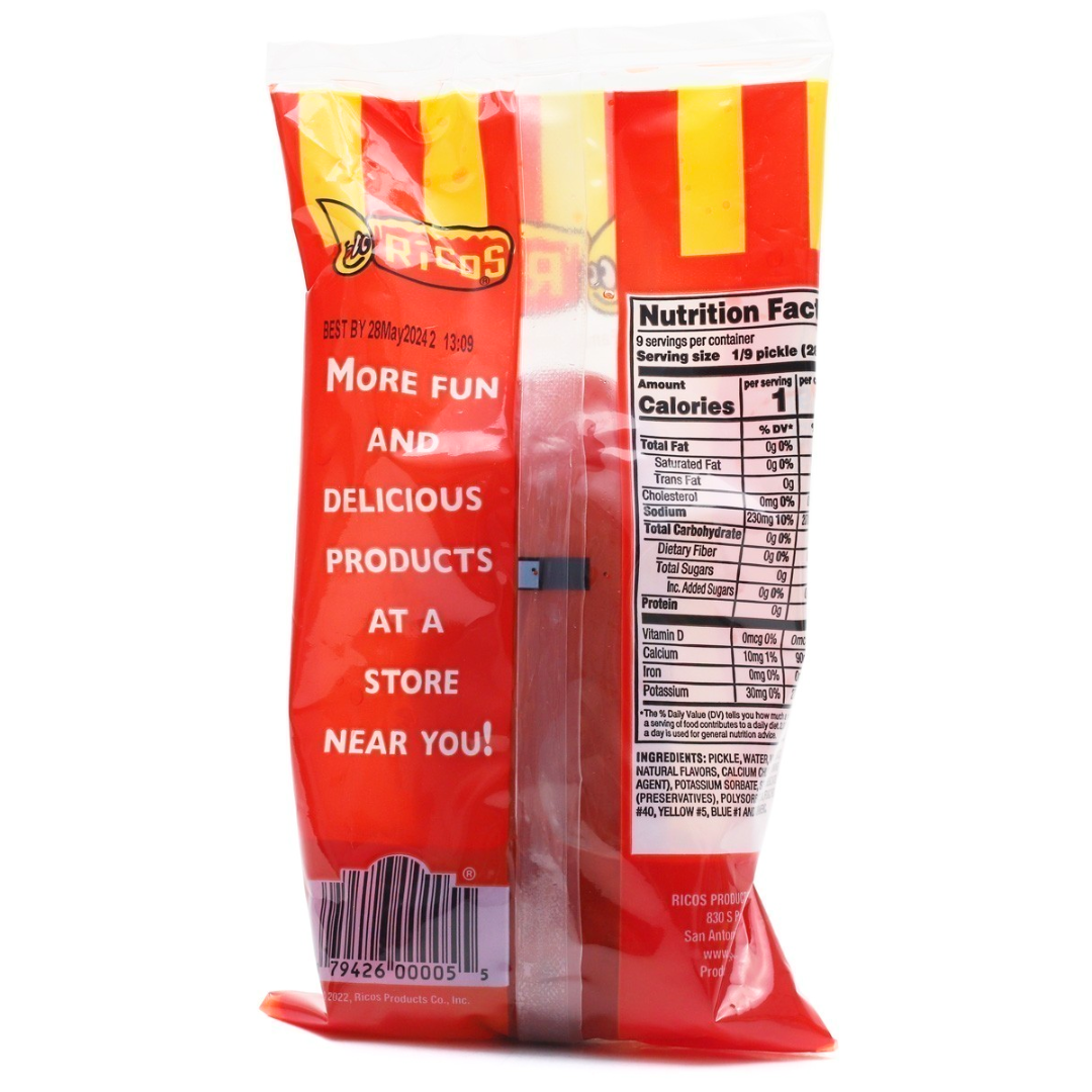 Ricos Jumbo Chamoy Pickle (8.9oz) Sugarush