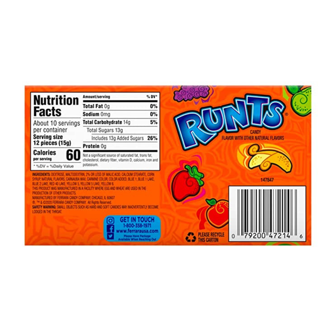 Runts Theatre Box (6oz)