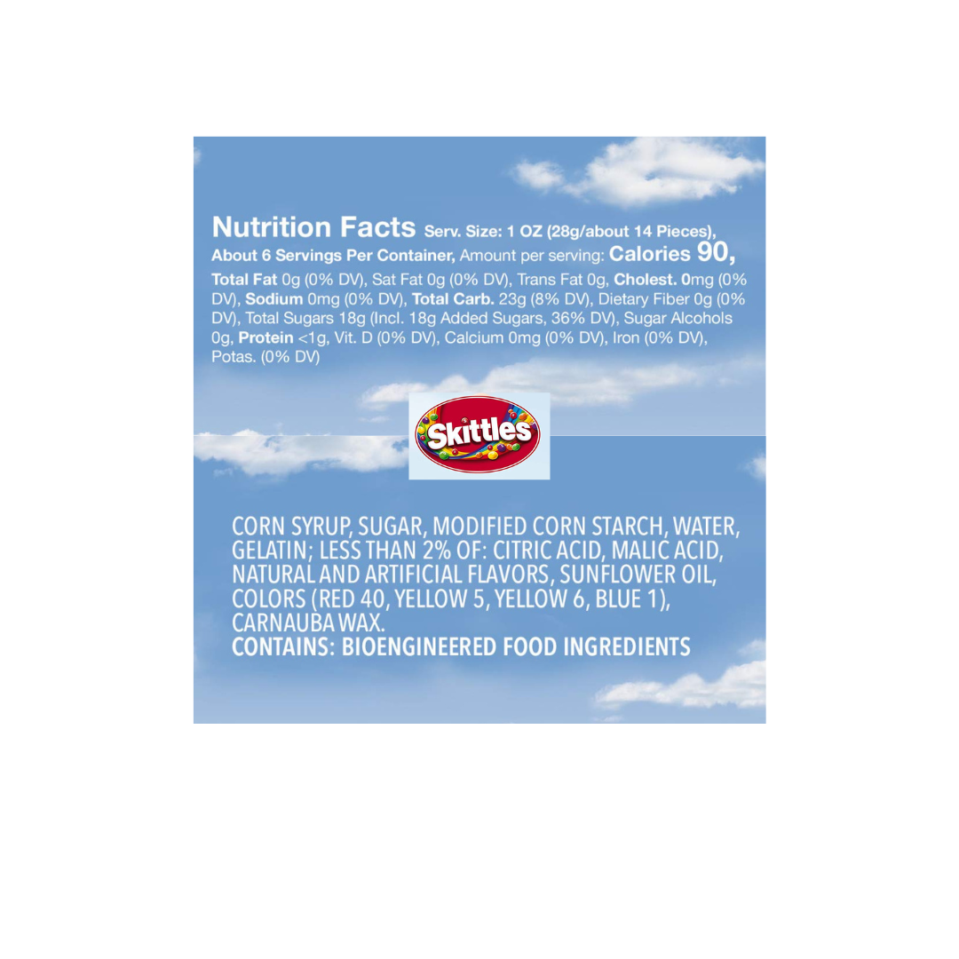 Skittles Gummies Original Peg Bag (5.8oz) Secondary image