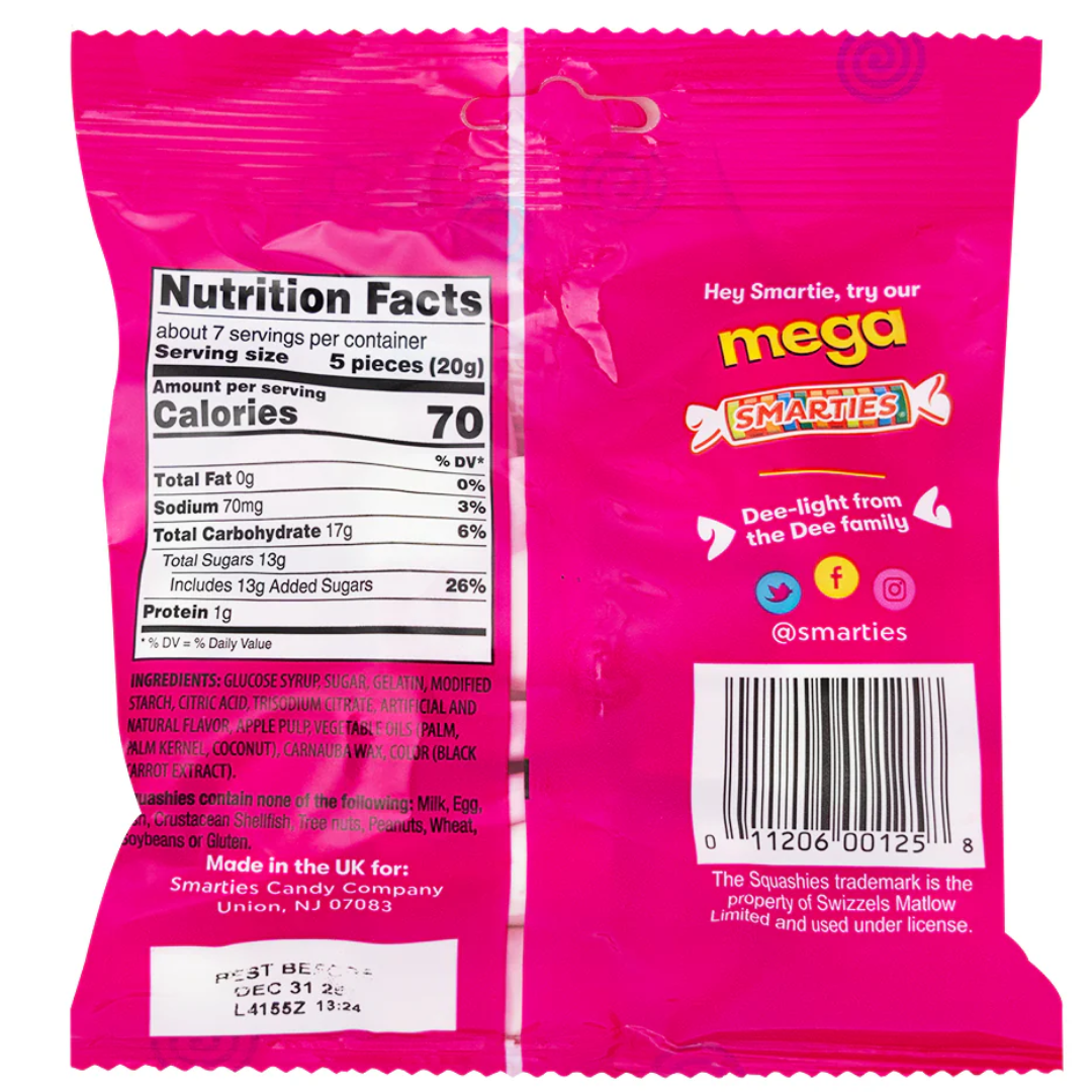 Smarties Squashies Peg Bag (5oz) Secondary image