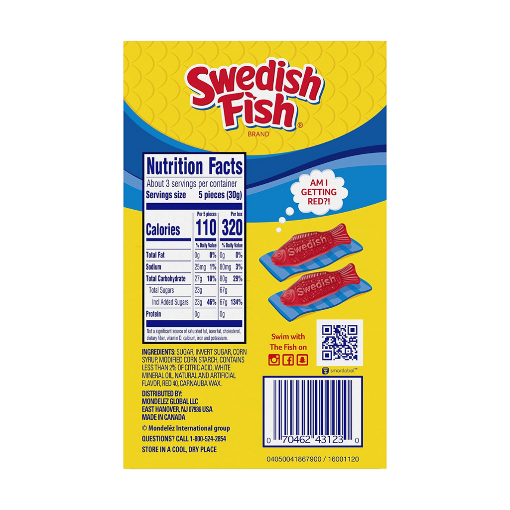 Swedish Fish Theatre Box (3.1oz)