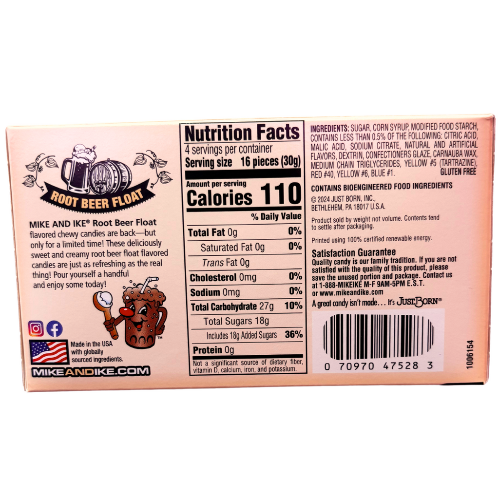 Theatre Box Mike And Ike Root Beer Float (4.25oz)