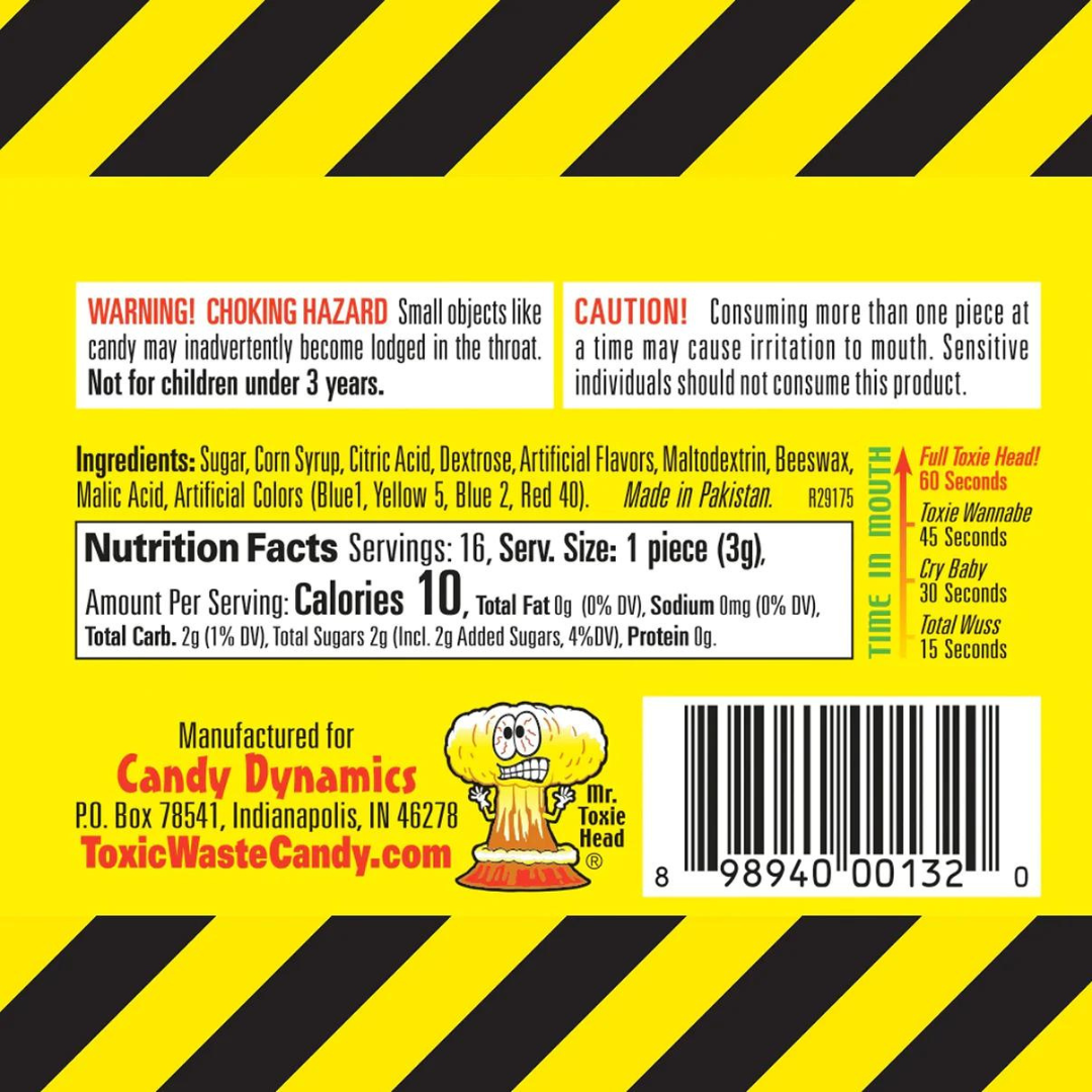 Toxic Waste Drums Yellow (1.7oz) Secondary image
