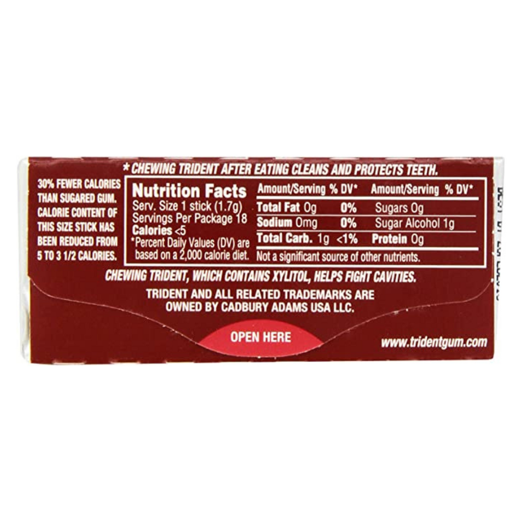 Trident Cinnamon (2oz)