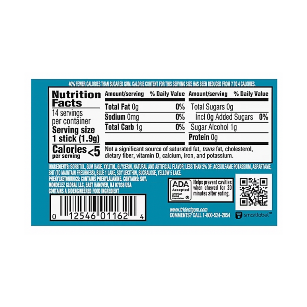 Trident Wintergreen (2oz)