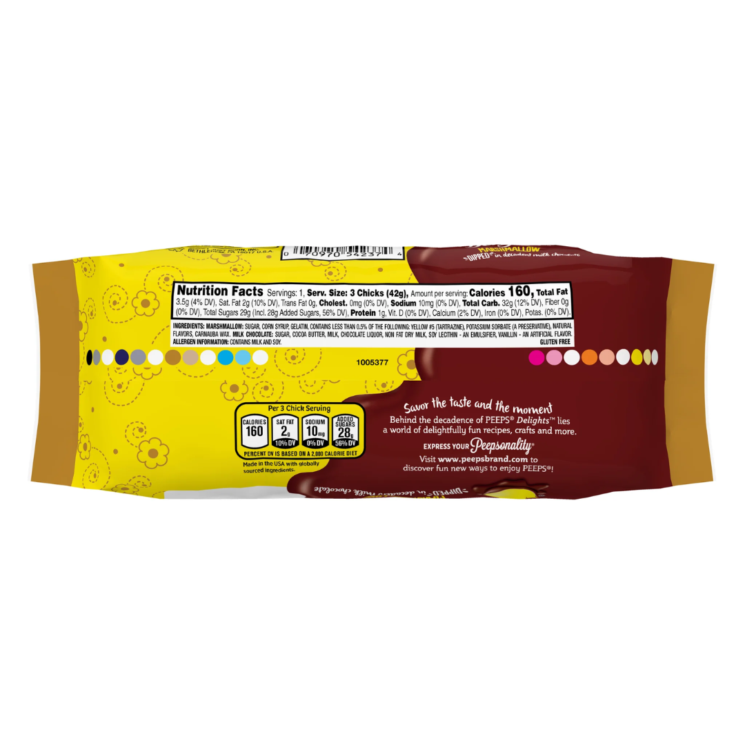 Peeps Delights Chocolate Dipped Marshmallow (1.5oz)