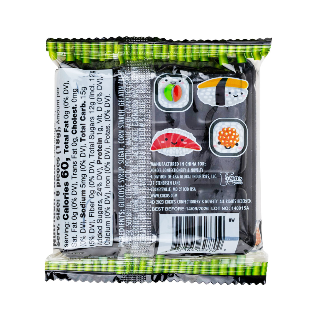 Gummy Sushi Candy (0.63oz) Secondary image