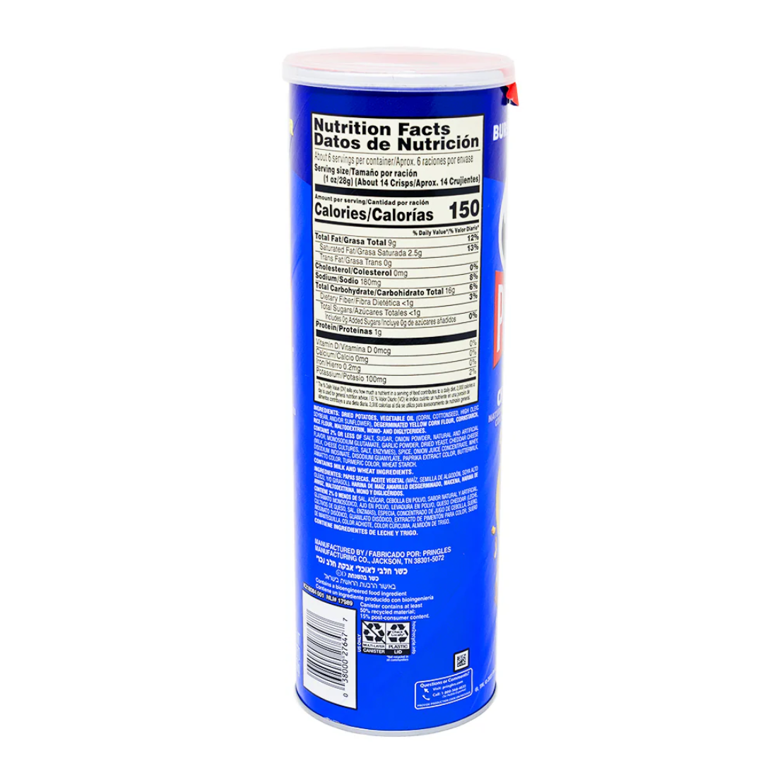 Pringles Philly Cheesesteak Chips (5.5oz)