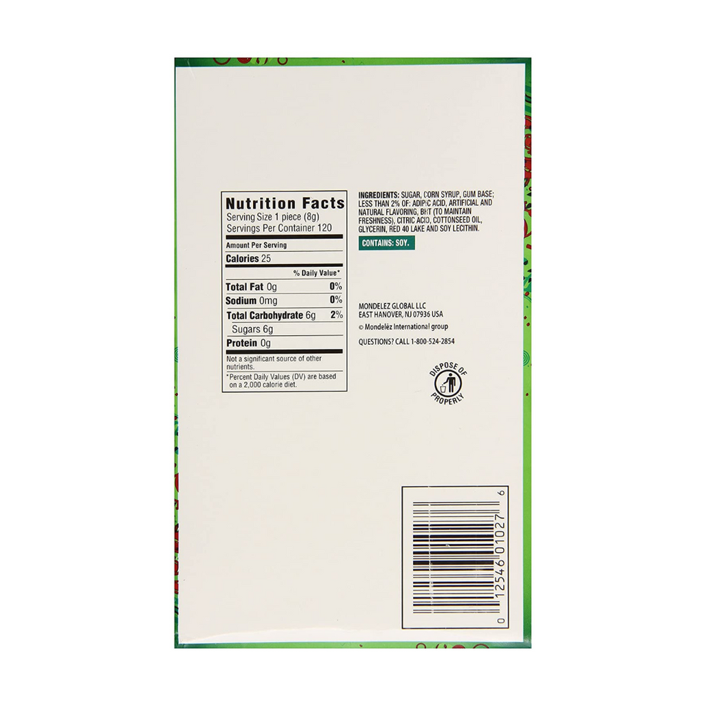 Bubblicious Watermelon Gum (1.4oz)