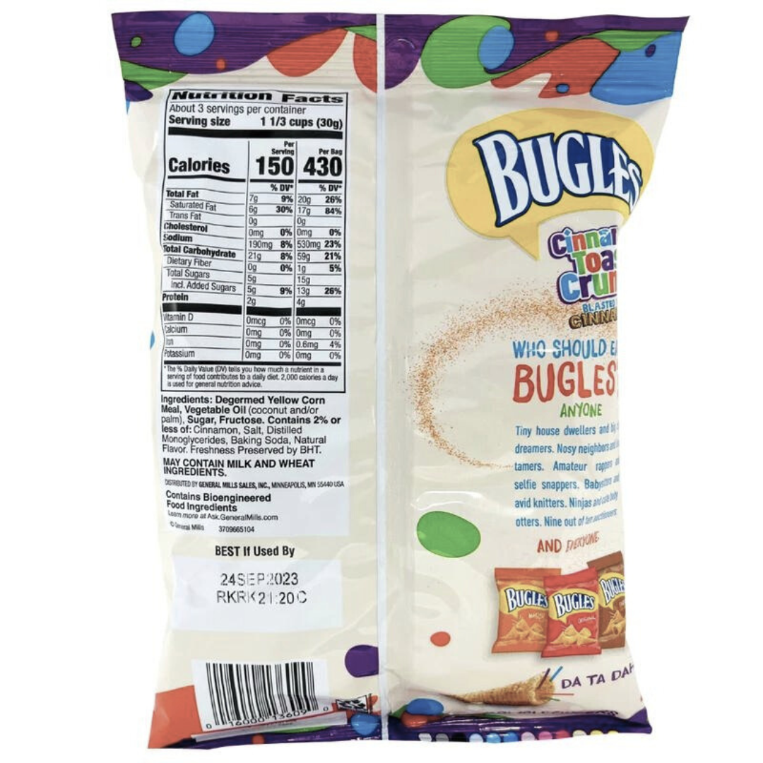 Bugles Cinnamon Toast Crunch (3oz)