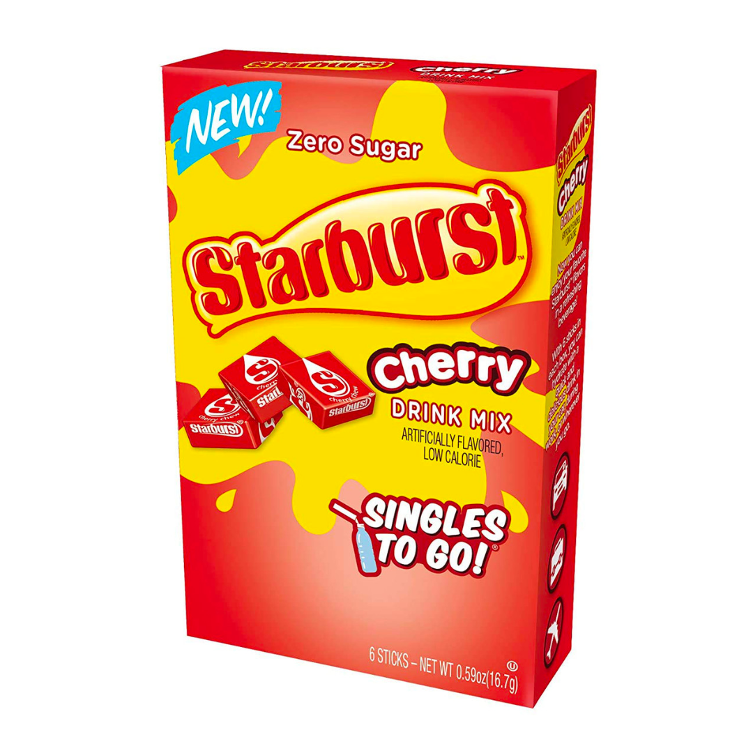 Starburst Cherry Drink Mix Singles To Go (0.59oz) Main image
