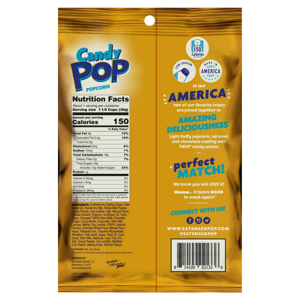 Candy Pop Popcorn Twix (5.2oz)