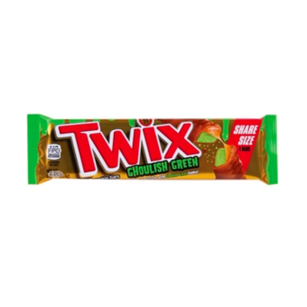 Twix Ghoulish Green Share Size Chocolate Bar (3.02oz)