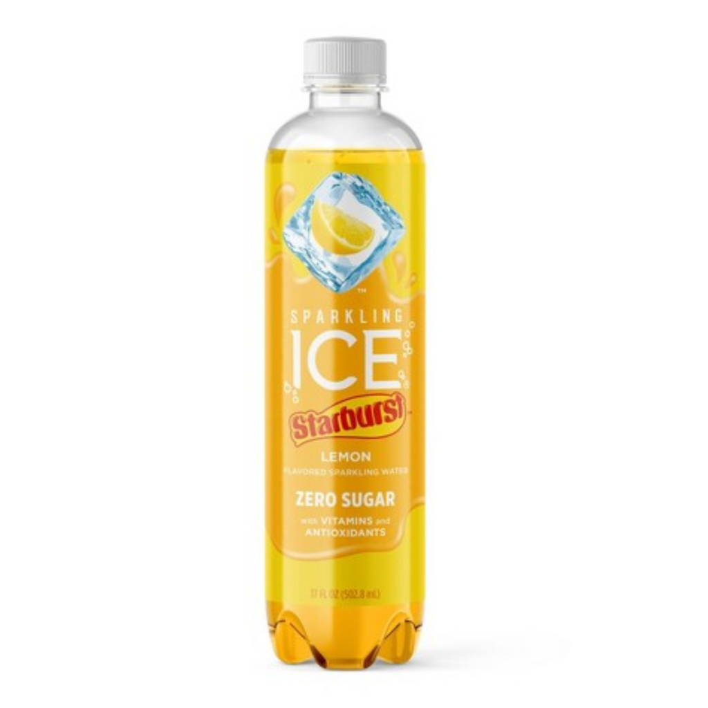 Starburst Sparkling Ice Zero Sugar Lemon Drink (17oz)