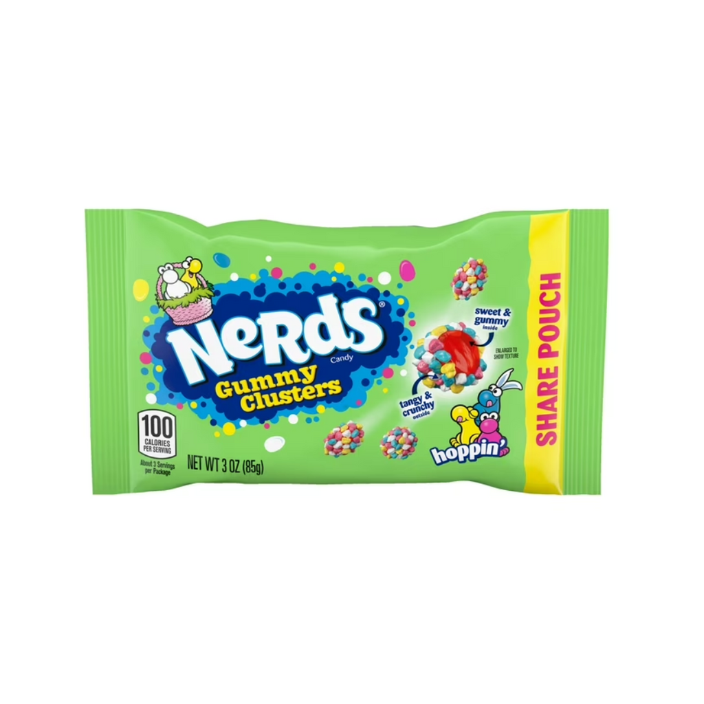 Nerds Gummy Clusters Hoppin Share Pouch (3oz)