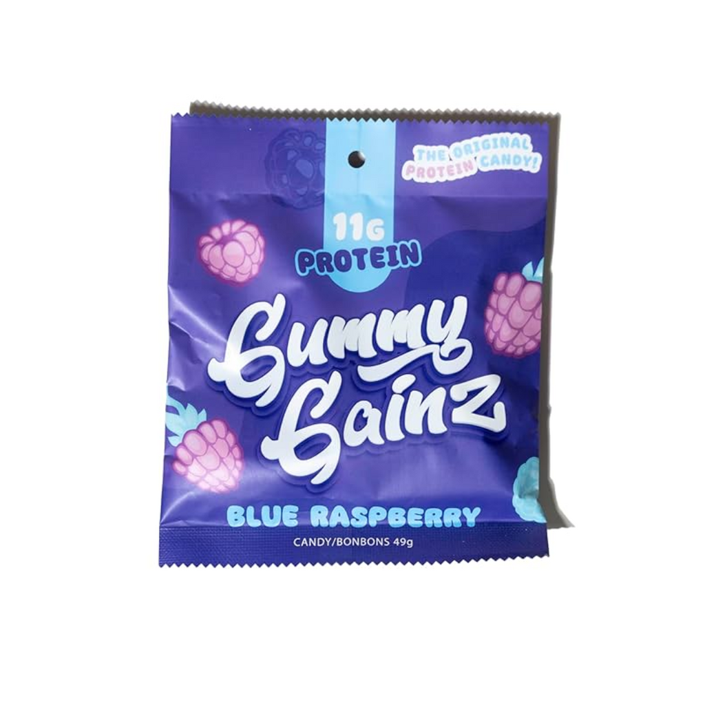 Gummy Gainz Blue Raspberry Candy (1.72oz)