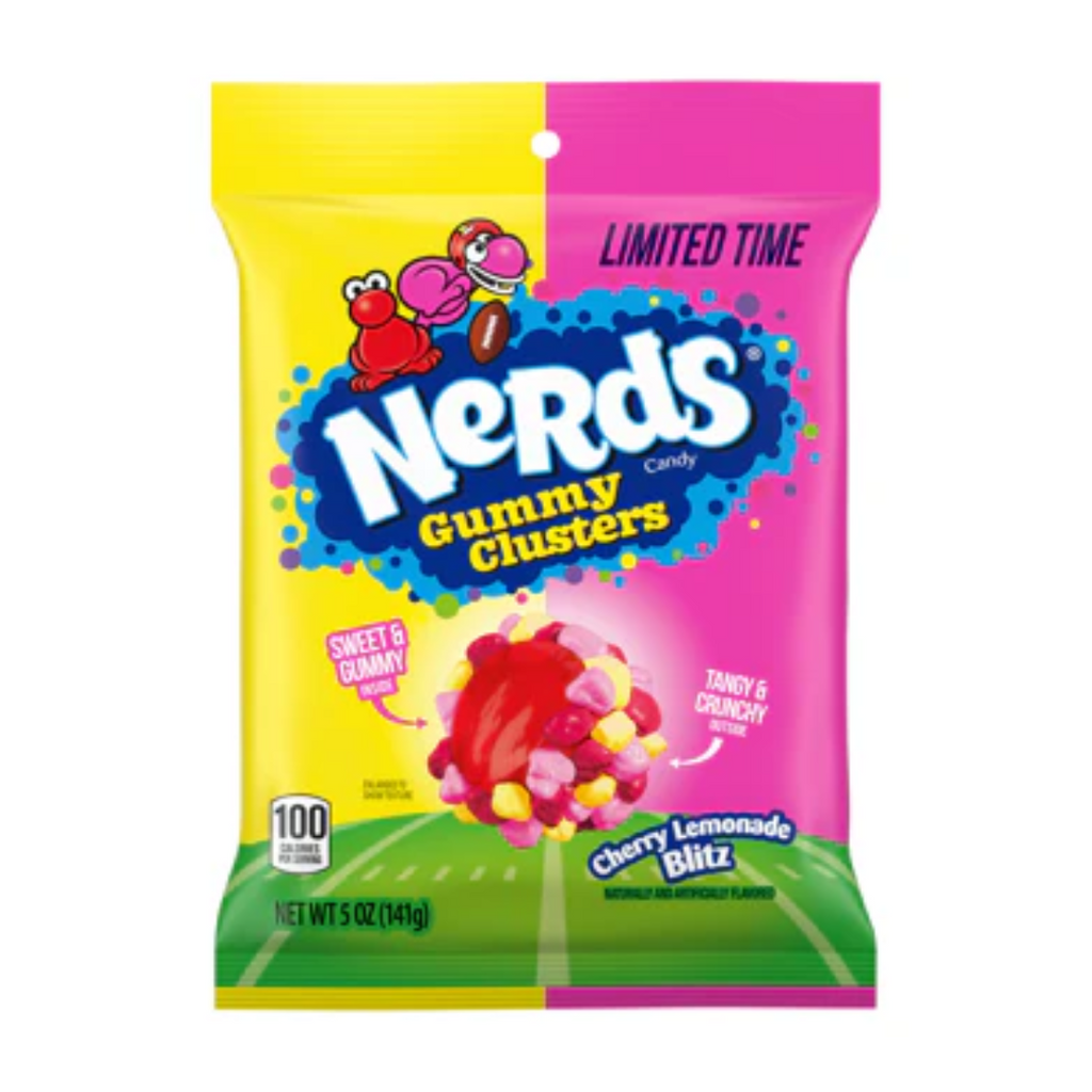 Nerds Gummy Clusters Cherry Lemonade Blitz Peg Bag (5oz)